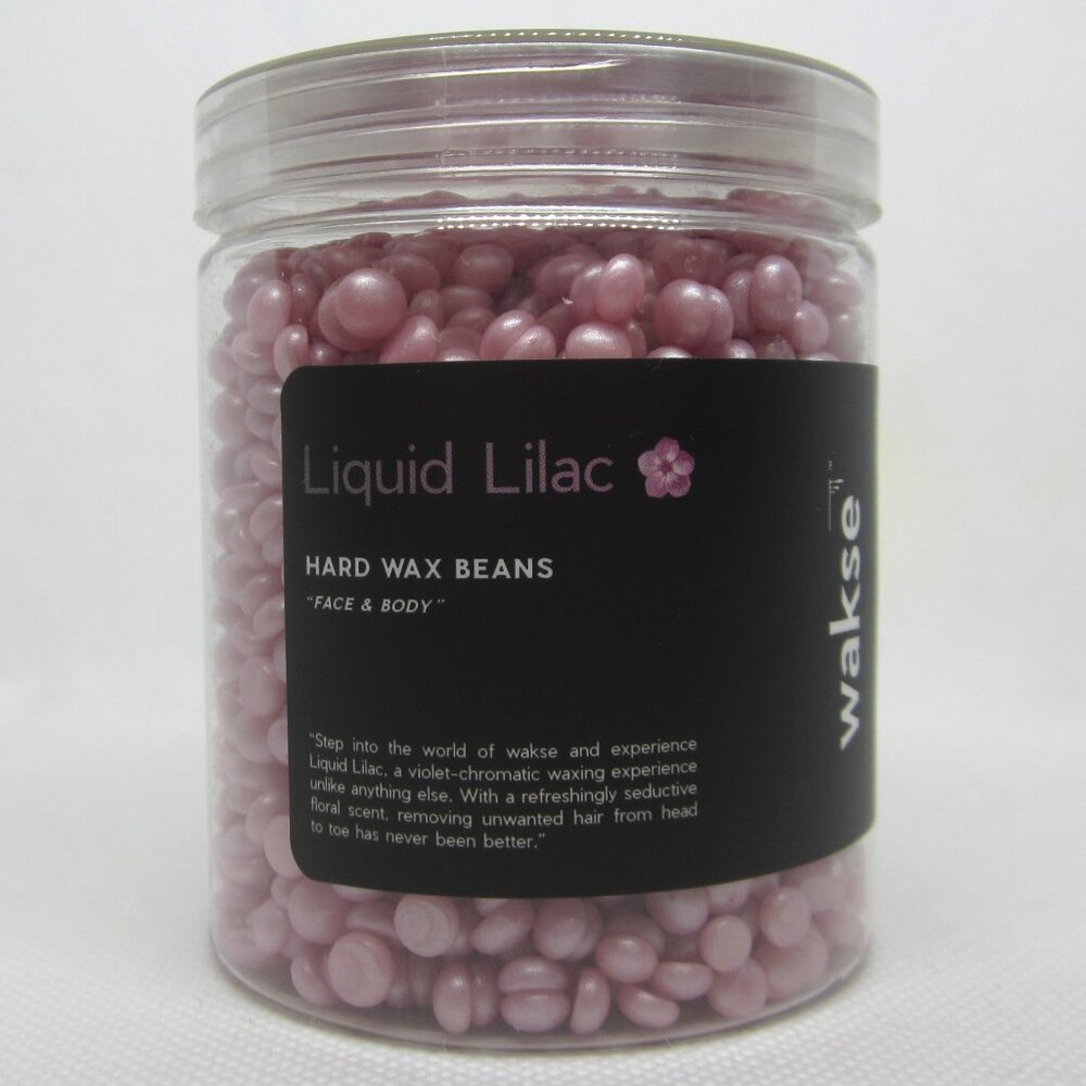 Wakse Liquid Lilac Hard Wax Beans Face & Body 4.8 oz.